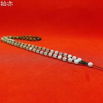 Pure hand-made high-grade Xinjiang Hetian jade necklace rope pendant lanyard jade jade jade jade pendant jade pendant pendant rope