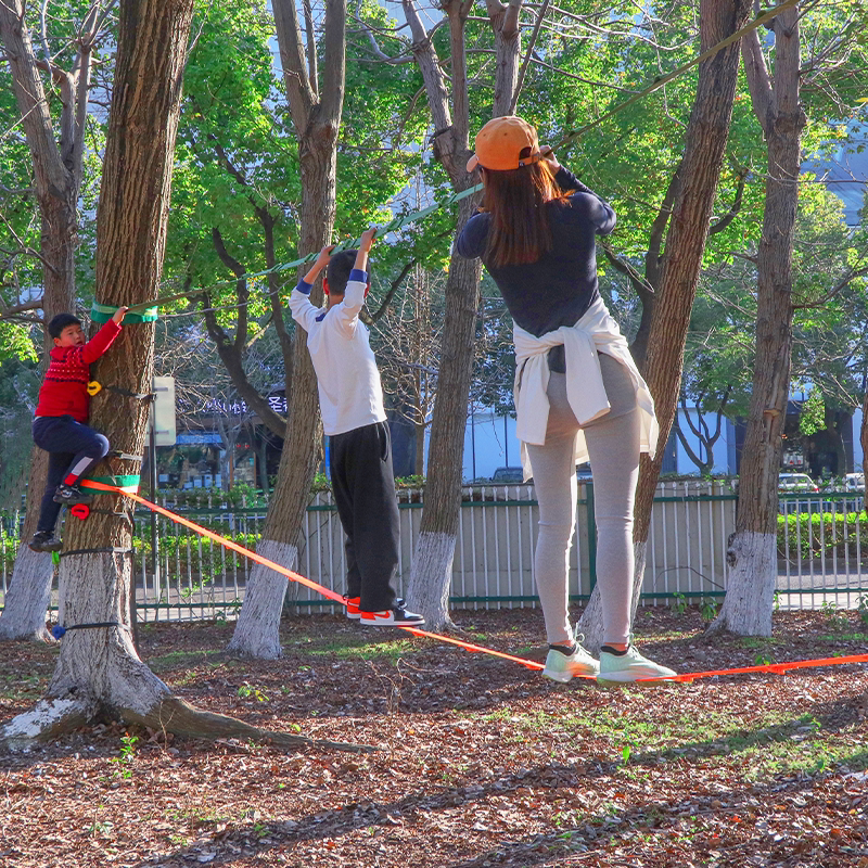 Bohai indoor outdoor walking flat belt balance rope Walking soft rope Sports suit Kindergarten sensory training equipment