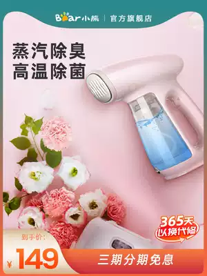 Bear handheld ironing machine Household steam iron Small portable student dormitory ironing artifact Steam iron