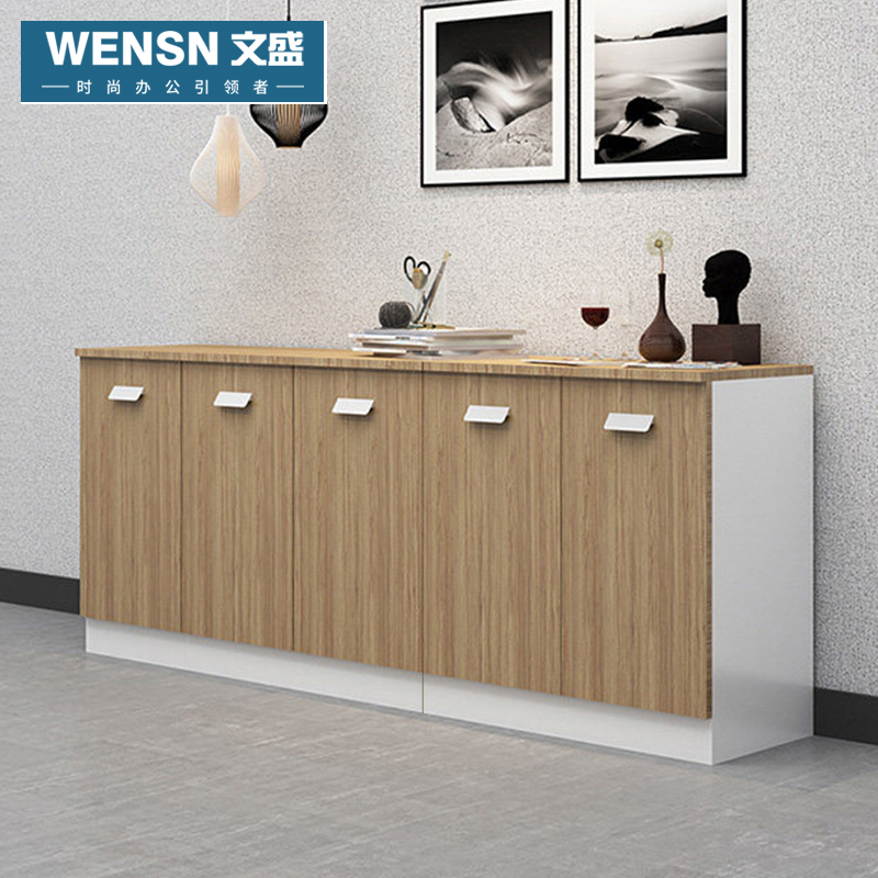 Guangzhou office file cabinet, simple storage cabinet, low cabinet, employee cabinet, file cabinet, wooden bookcase, modern simple cabinet