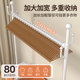 Freestanding Clothes Drying Rack for Home Use in the Bedroom, Light Luxury Single-Rod Simple Indoor Dormitory Mobile Clothes and Hat Rack