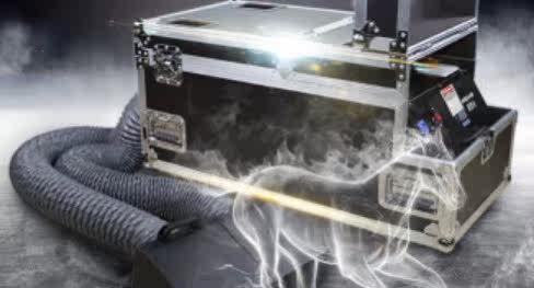 High Power 3000w Mist Machine Stage Smoke Machine Small Portable Remote Control Dry Ice Machine Nebulizer Hire