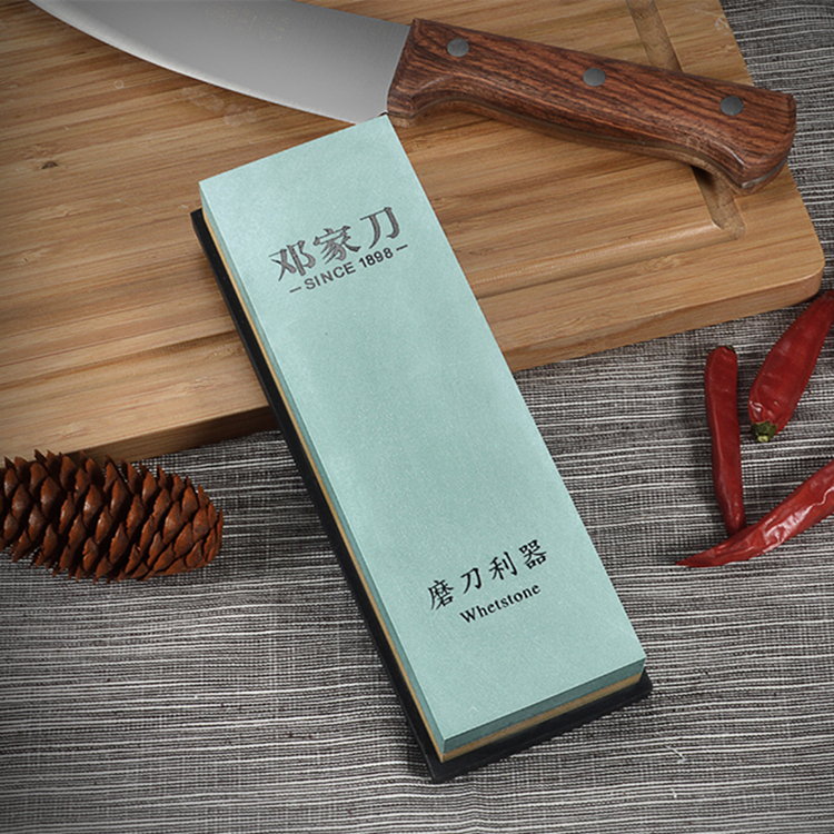 Deng Jia Dao sharpening stone special kitchen household double-sided grinding scissors sharpener kitchen knife oil stone professional thickness