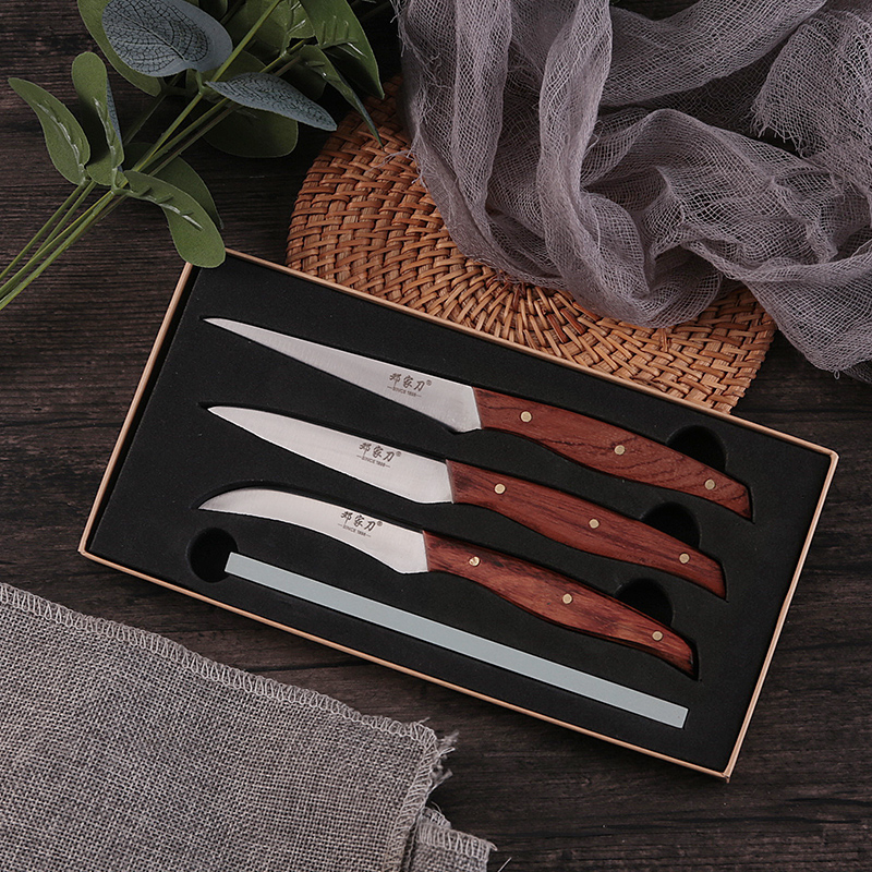 Deng's knife carving knife chef carving master knife full set of knife food fruit platter deboning food set watermelon
