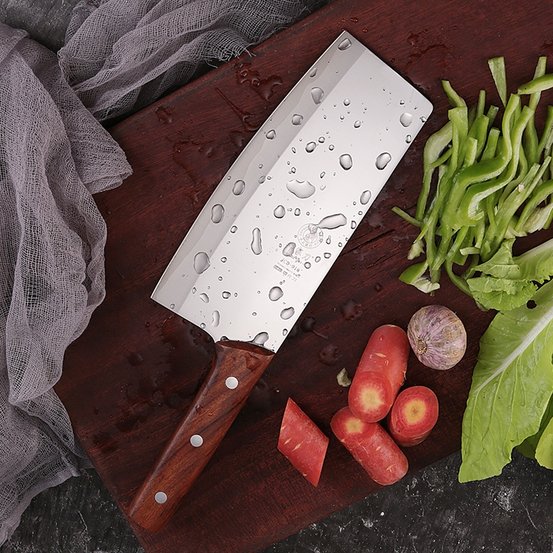 Deng Family Knife 9Cr Chrome 18Mov Molybdenum Vanadium Steel Lady Knife Kitchen Knife Sliced Home Dragon Water Clip Steel Professional Big Foot Cutter