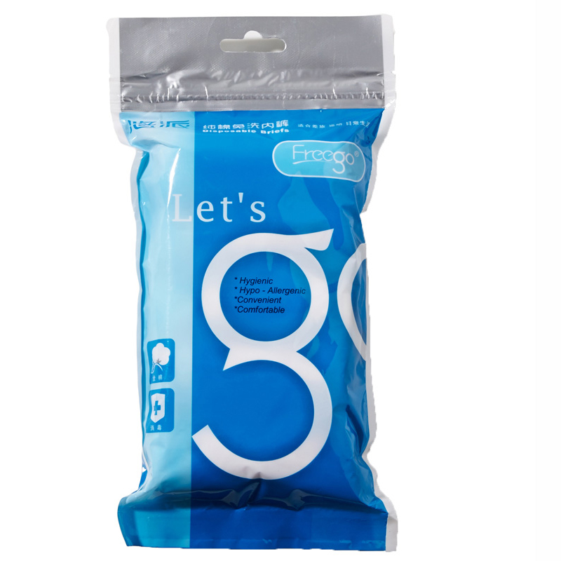 Free Wash Pants Men And Women Travelling Pure Cotton Shorts Sterile Safety Pants Travel Briefs Shorts Head