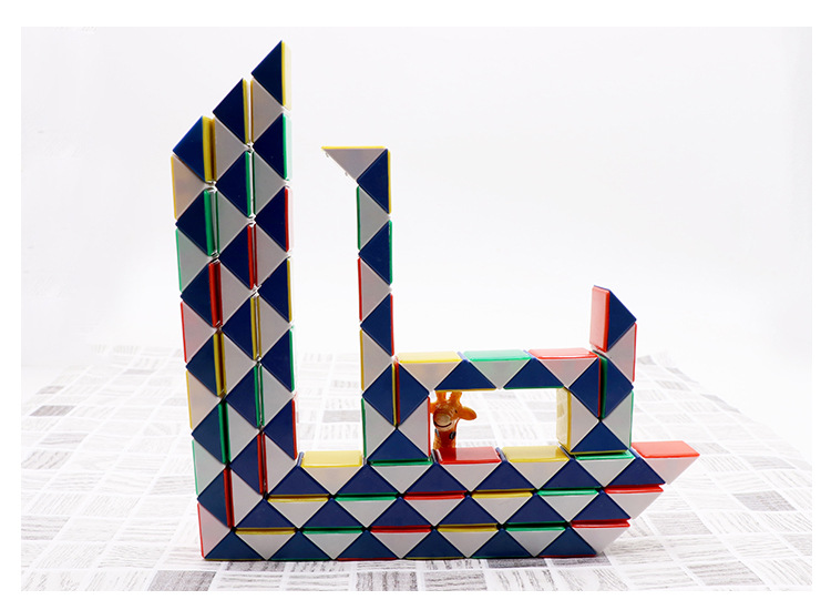 Đồ chơi giáo dục cho trẻ em Rubiks cube Intelligence 24 đoạn Đa dạng Đồ chơi ma thuật Lễ hội mẫu giáo Quà tặng ô tô đồ chơi