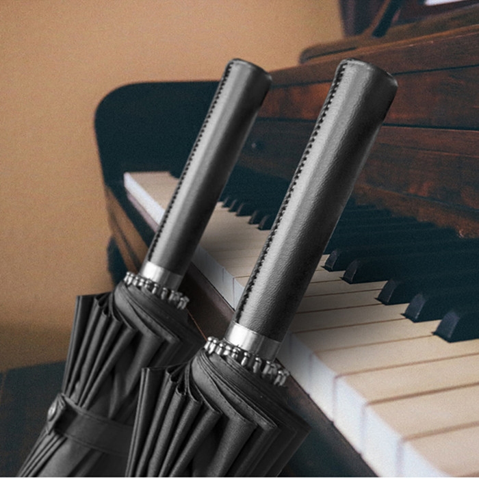 Umbrella long handle umbrella Men's 24 bone plus size double umbrella Vintage oversized business umbrella Personality long umbrella custom LOGO