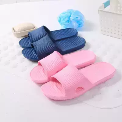 Hotel slippers female Summer Home Hotel beauty salon men and women light and tasteless floor bathroom slippers summer