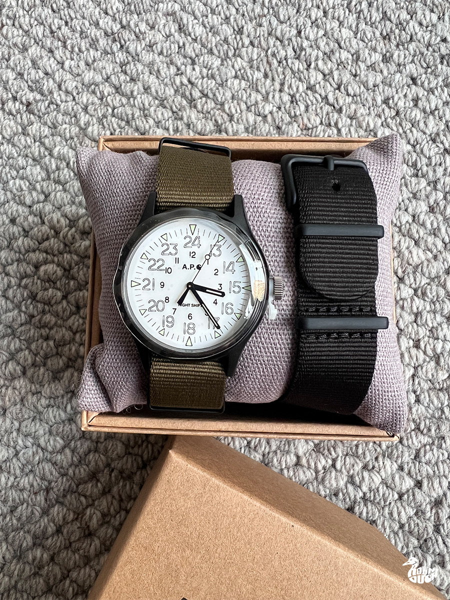 限定品A.P.C.× Carhartt WIP × timex コラボウォッチ