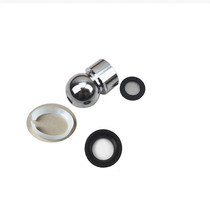 Faucet shower top spray rubber sealing ring washer fixing ring fixing piece universal ball rotating movable ball