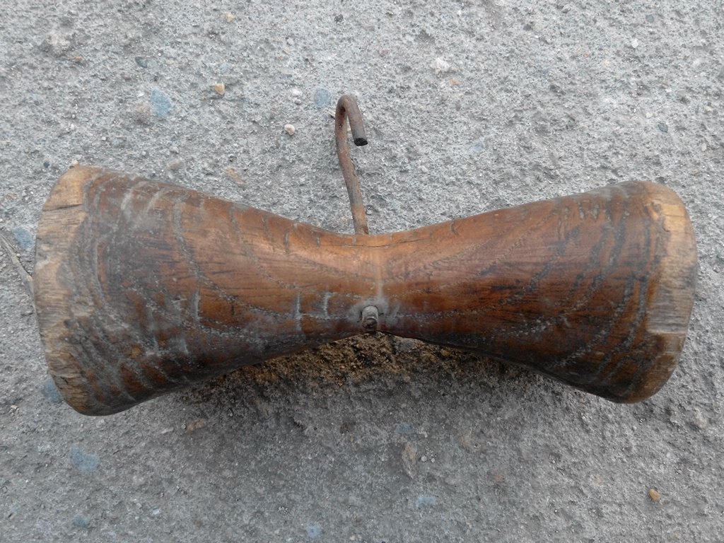 Ancient Play Miscellaneous Country Old Line Hammer Textile Used Wire Hammer Old Objects Physical Specimen Line Hammer Culture Display