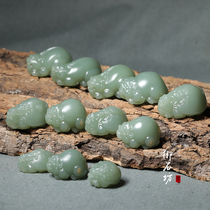 Yushifang Xinjiang Hetian Jade Ruoqiang Qinghuangkou Mountain Material Dragon Tortoise Beast Pendant is not on sale