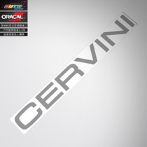 Ford Cervini Windscreen decal Sticker Ford Mustang Front Gear Sticker Decal