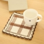 Có nhu cầu cây thời trang sáng tạo bông placemat coaster bảng mat pad pad bát pad cách nhiệt pad vải trượt pad tấm trải bàn