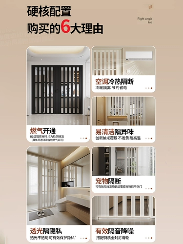 ПВХ Складная дверь ванная комната перегородка газовая туалетная кухня Ванная комната временная простая простая дверная дверная телескопическая невидимая дверь