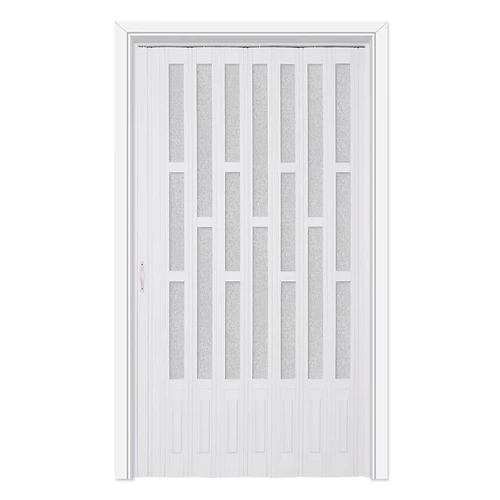 Ванная ПВХ складная дверь дверь дверь кухня спальня газовая ванная комната простая раздвижная дверь Изоляция невидимая раздвижная дверь