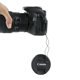 JJC lens cover anti-lost rope anti- drop rope lens cover rope adhesive ເຫມາະສໍາລັບ Canon Sony Olympus Panasonic Fuji SLR mirrorless camera cover lens