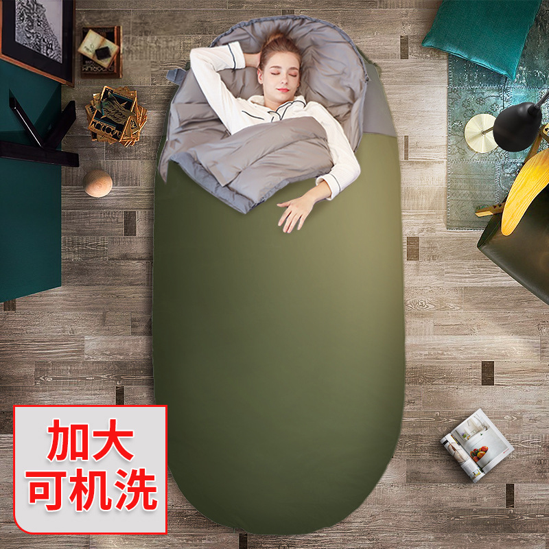 Sleeping bag adults winter outdoor camping cold insulation adults thickening dirty travel camping portable indoor single person