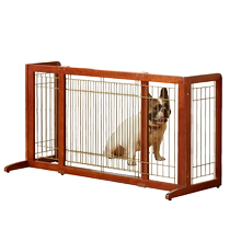 Shanghaojia Dog Fence Indoor Pet Isolation Door Guardrail Solid Wood Dog Barrier Small and Medium-sized Dog Door Block Stairway