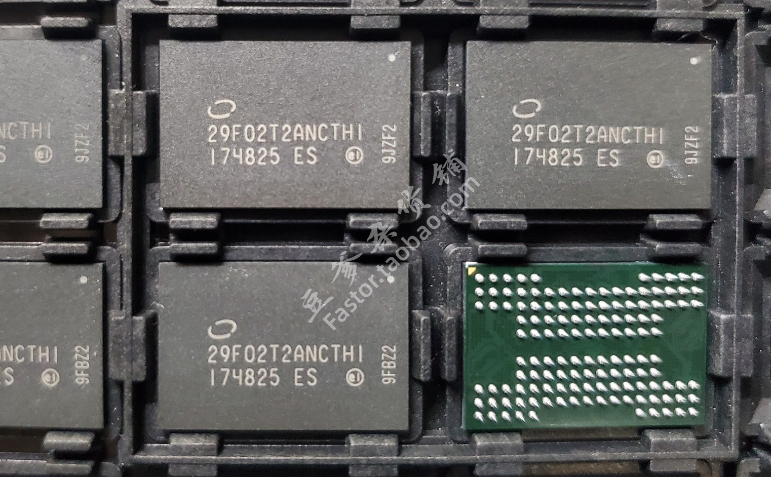 Intel Original B17A 256G 512G 3D TLC Flash particle solid state chip 2262 2258