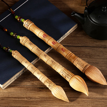 Pure handmade peach wood Wenchang pen shaped Yuan pen book room pendants and Wenchang Towers Handicraft Flagship Store Home Swing