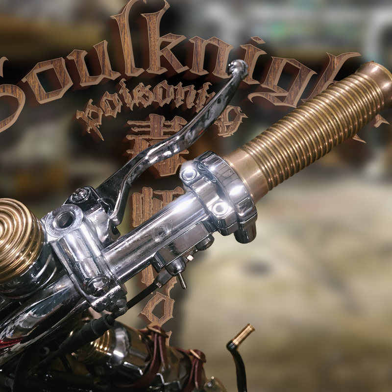 Retro Modified Throttle Seat 22mm Handlebar Universal Twisting Oil Seat Refueling Seat Borg Naja Motorcycle Universal