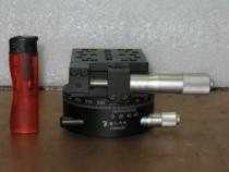 7SRM282 manual rotary translation table all-metal precision displacement slide micrometer manual fine-tuning platform-