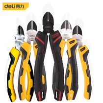 Right-hand tool deli 6-inch slanted-mouth pliers quintile pliers with oblique mouth pliers DL2206