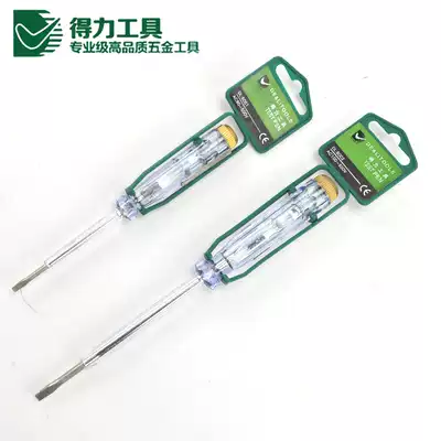 DL8001 Simple Electrical Pen AC100-500V Electroscope Inspection Pen Electrical Tools Inspection Pen DL8001
