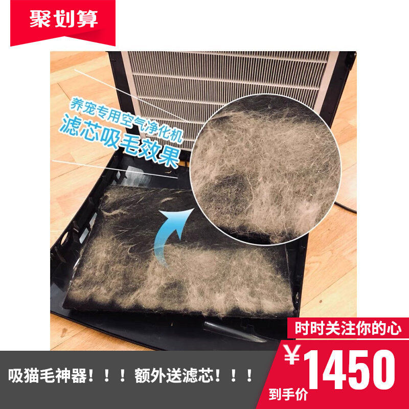 Van Roz AeraMax PT65 effective filtration of hair air purifier in addition to bacteria except for the peculiar smell of mites hair