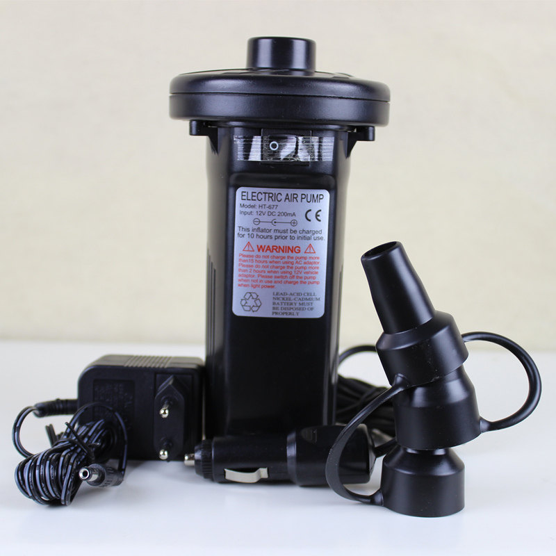 Portable electric air pump swimming circle balloon air cushion pump filling pump special outdoor cylinder