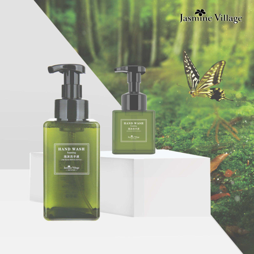 Jasmine Village jasmine town foam hand sanitizer care fragrance foam type press light luxury home