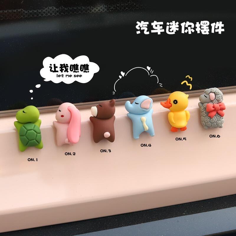 Mini Car Interior Decorations, Small Ornaments, Car Dashboard Decoration, Electric Car, Cute Accessories for Girls, Popular Online