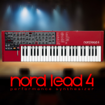 nord Lead4 stage music performance studio recording 49-key synthesizer filter oscillation effector