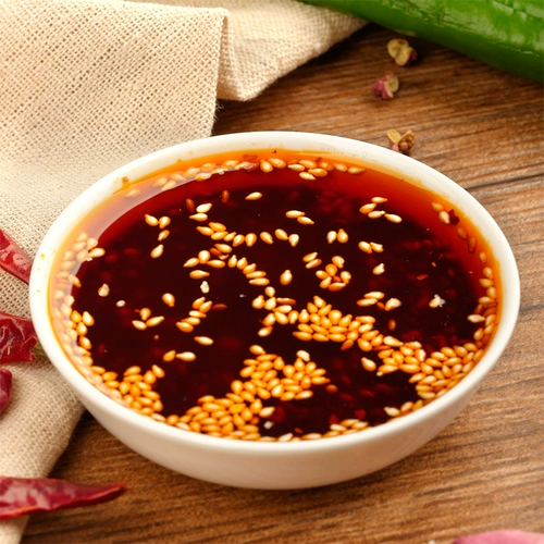 秦圣 Liangpi Pepper Moil Shaanxi Specialty Products Oil Pycy Polynuts, катящаяся лапша, Shaanxi Liangpi с маслом чили 260G