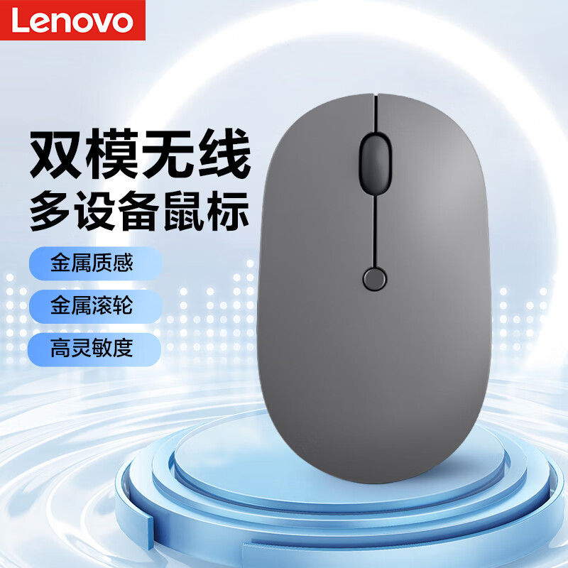 Lenovo Go Wireless Mouse 2.4Ghz Wireless Connection/Type-C Charging Mouse
