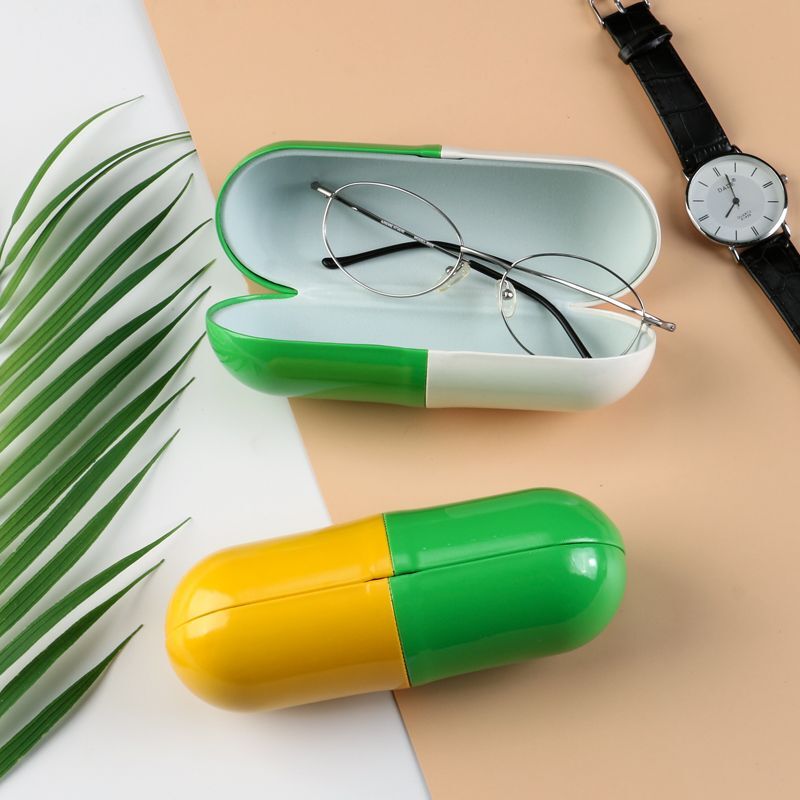 Children's Glasses Case for Boys, Portable, for Female Students, Cartoon Cute Pill Capsule, Sunglasses, Myopia Glasses Storage Box Children's Glasses Case for Boys, Portable, for Female Students, Cartoon Cute Pill Capsule, Sunglasses, Myopia Glasses Storage Box