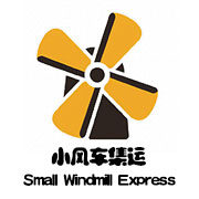 小风车国际快递的LOGO