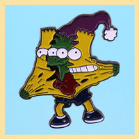 Dobby the Elf and SpongeBob SquarePants mix and match brooch, creative metal badge, trendy and versatile clothing decoration pin