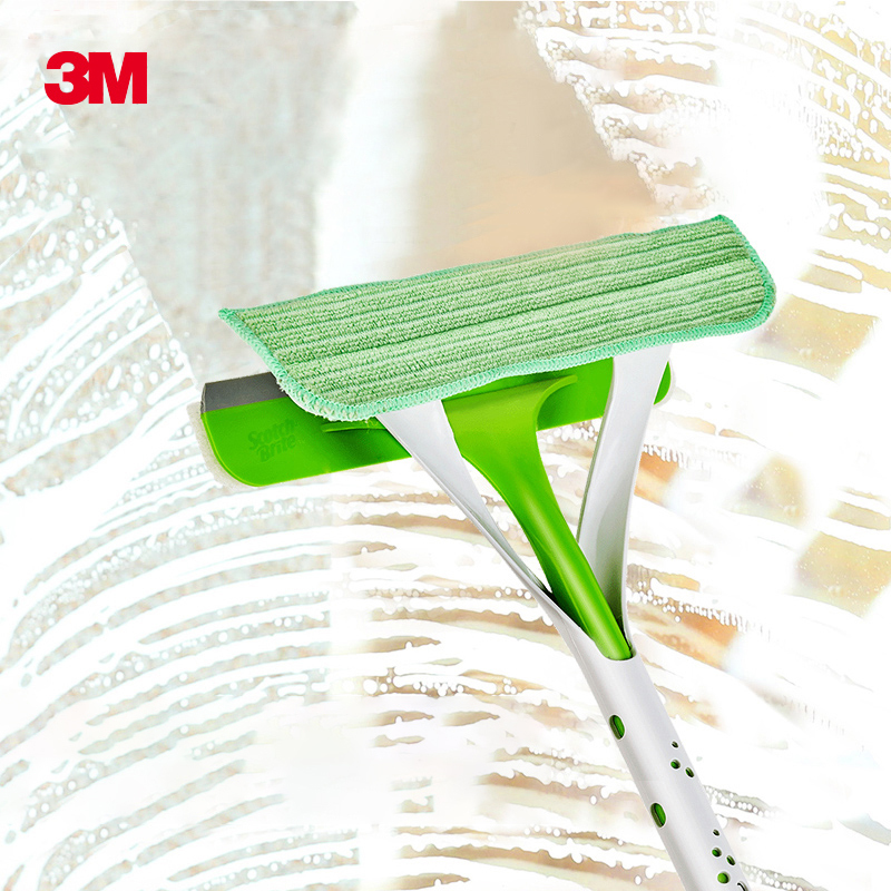 3m Scotch-Brite Glass Cleaning Tool for Home Use, Window Squeegee, Specialized Cleaning Tool for High-Rise Exterior Window Cleaning 3m Scotch-Brite Glass Cleaning Tool for Home Use, Window Squeegee, Specialized Cleaning Tool for High-Rise Exterior Window Cleaning