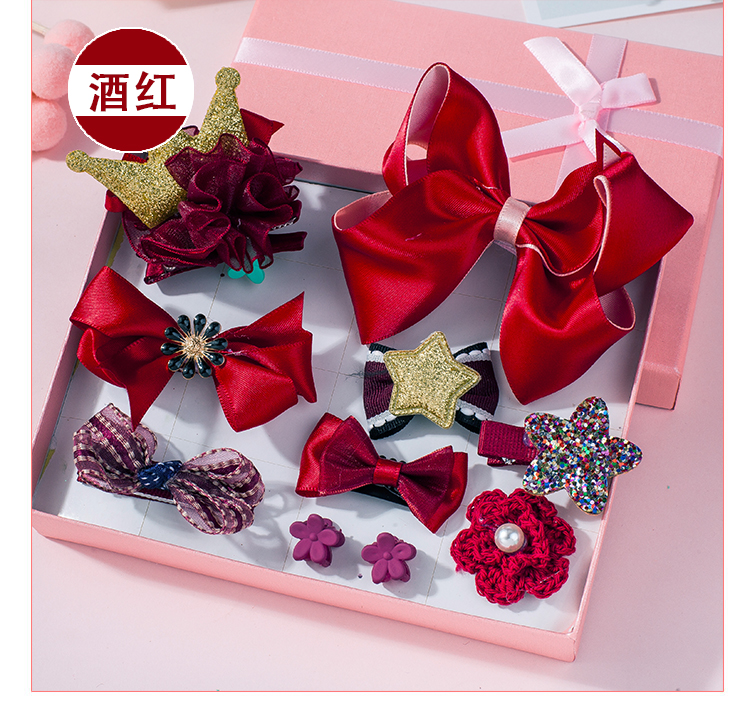 Trẻ em của mũ cô gái kẹp tóc phụ kiện tóc Hàn Quốc Công Chúa dễ thương bow knot flower jewelry cô bé kẹp tóc kẹp