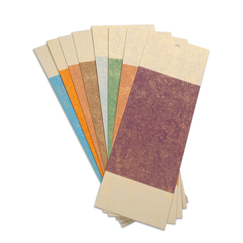 Chinese classical style blank handwritten rice paper calligraphy bookmark