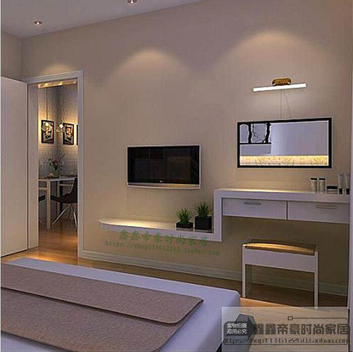 Modern Minimalist Bedroom Tv Cabinet Dresser Table Wall Hanging Simple Makeup Table Tv Cabinet With Drawer