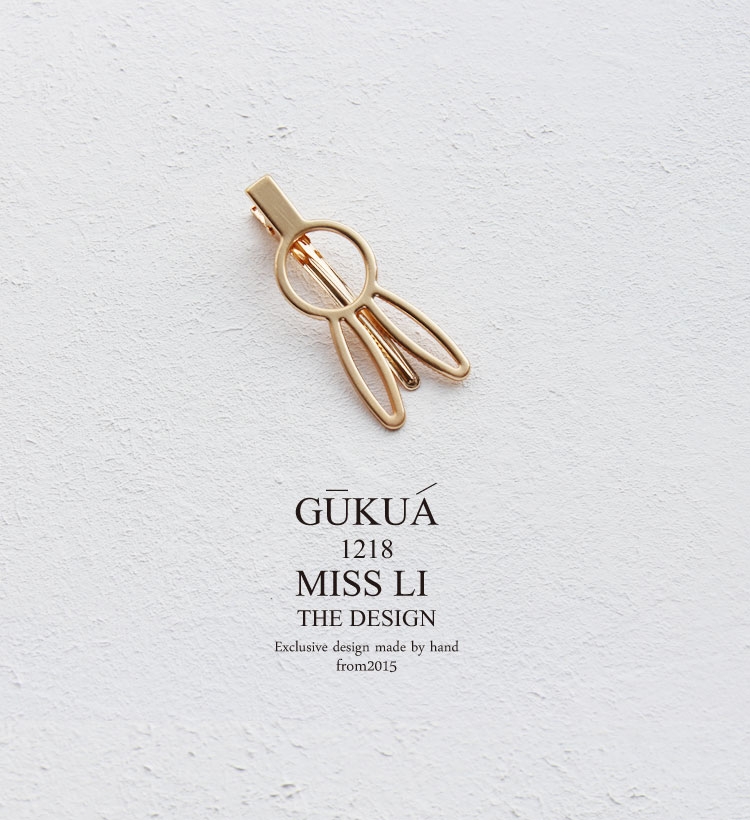 773 clip tóc kim loại hoang dã đơn giản Châu Âu và Hoa Kỳ retro rỗng hình học tình yêu thỏ bangs clip kẹp tóc phụ kiện tóc kẹp tóc cho bé gái