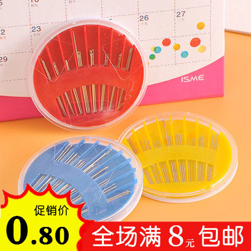 Hand stitch needle needlework box needle wire disc 24 needle disc nickel-plated sewing needle 902 hand embroidered needle manufacturer's home