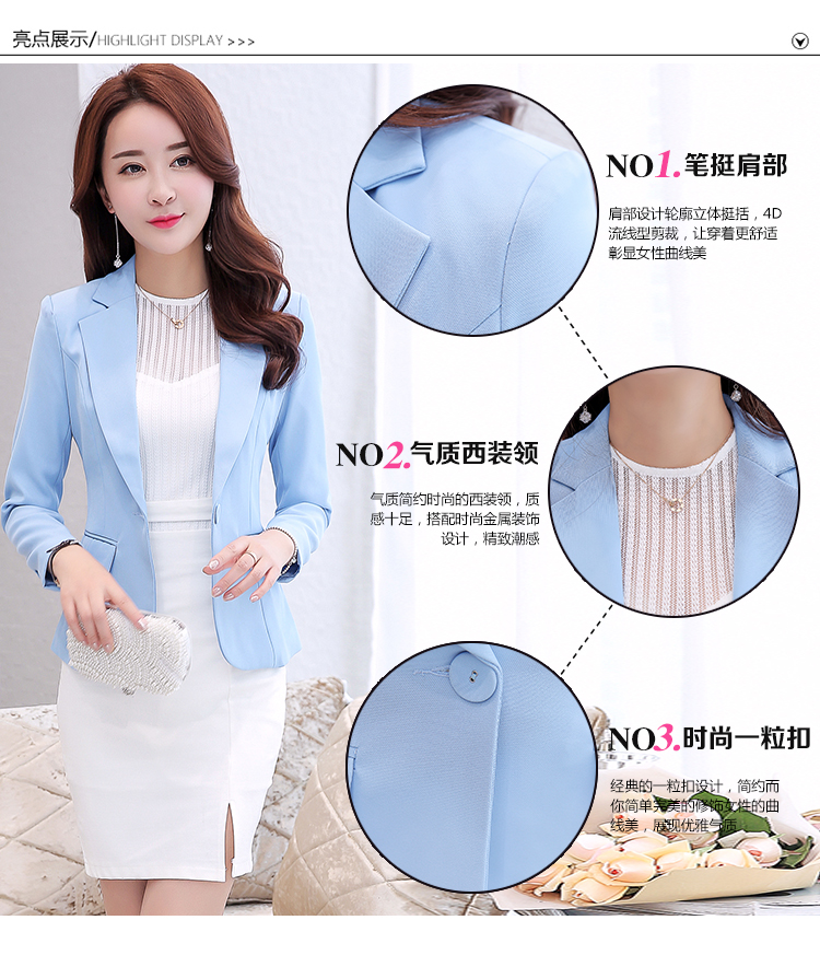 Áo khoác vest nữ nhỏ bé 2019 xuân hè mới phiên bản Hàn Quốc của phần ngắn gọn gàng là áo sơ mi nữ mỏng giản dị ao khoac nu
