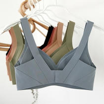 Teenage Girl No Marks Bra No Steel Ring Adjusted Type Coalage Small Chest Collection Of Small Breast Proof Sagging Bra Thin Latex Underwear