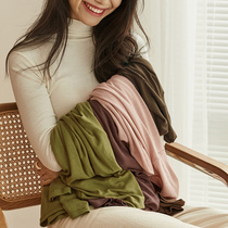 Beauty Jabby fiber Self-heating autumn and winter warm clothes Undershirt High Collar Lady Autumn Clothes Close-fitting Underwear blouses Long sleeves