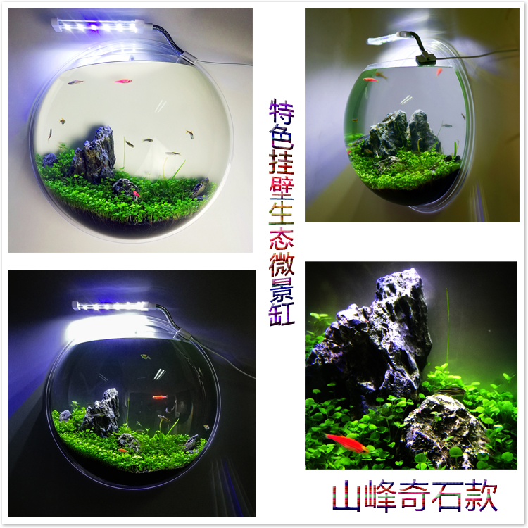 Sáng tạo bình hoa hoa bình hoa đứng acrylic tường sticker cây xanh vườn hoa chậu hoa chuông vàng liễu mô phỏng chậu trồng cây thủy sinh